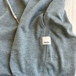 Vuori Heathered Gray/Light Blue Joggers